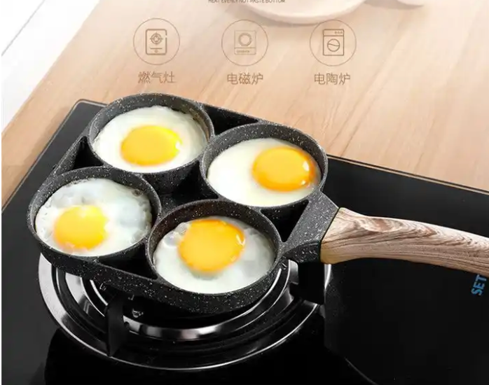 SARTÉN PARA HUEVOS DE CUATRO TAZAS