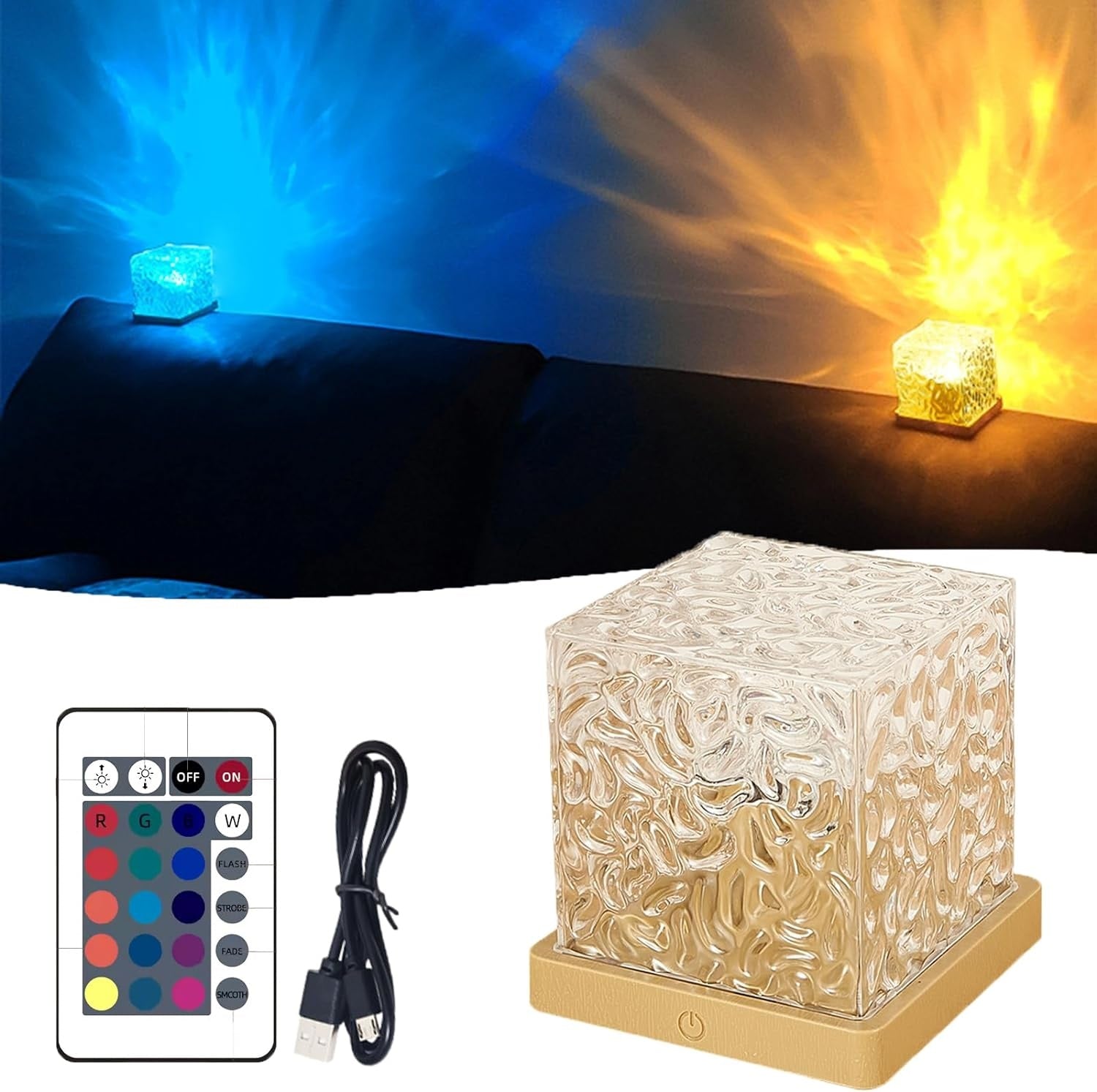 💡 LÁMPARA OCEANO 🌊  Y AURORAS BOREALES CON 16 COLORES + ENVIO GRATIS 🎁🚚