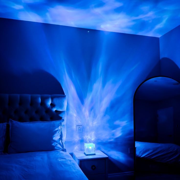 💡 LÁMPARA OCEANO 🌊  Y AURORAS BOREALES CON 16 COLORES + ENVIO GRATIS 🎁🚚