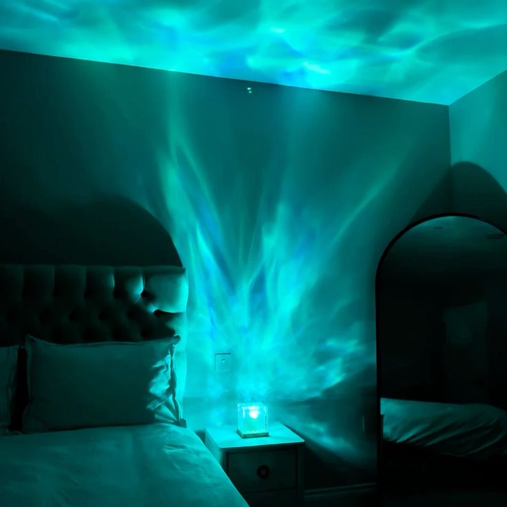💡 LÁMPARA OCEANO 🌊  Y AURORAS BOREALES CON 16 COLORES + ENVIO GRATIS 🎁🚚